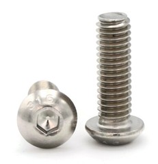 5/16″-18 | 316 Stainless Steel Button Head Socket Cap Screws – All Length & Qtys