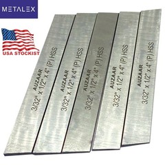 Cut Off Parting Blade High Speed Steel 3/32 Inch x 1/2 Inch x 4″ Set Of 5 Pieces