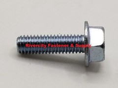 M6-1.0×20 Flange Bolts 6mm x 1.0 x 20mm Grade 10.9 Steel Screws M6x1.0 x 20