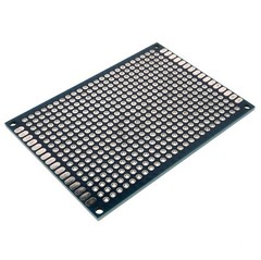 5cm x 7cm Blue PCB Printed Circuit Board, 5 Pack, 432 Holes, 32 Pads