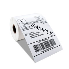 500 4″ x 6″ Direct Thermal Shipping Labels Zebra 2844 Eltron ZP450