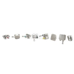 20PCs TERFANT Dental Ortho Bracket Brace Monoblock MIM Mini ROTH 018 345Hook