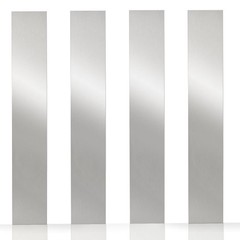 4 Pcs Pure Nickel Strip Nickel Anode Plating Kit Anode Sheet for Electroplating