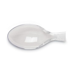 Dixie TH017 6″ Heavyweight Plastic Cutlery Crystal Clear Teaspoon (1000/Ct) New