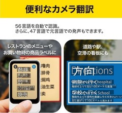 POCKETALK S Translator Global eSIM 2 Years 74 Languages Gold New From Japan