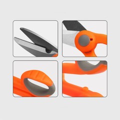 FTTH Fiber optic Sawtooth aramid scissors 3CR13 stainless steel Hardware tools