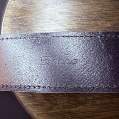 Galls Duty Belt Size 50″ G-Flex Sam Browne High Gloss Leather Nickel Buckle 1348