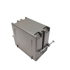 1-Gang New Work Electrical Box 20 Cu In PVC Gray ETL Nail-On Switch/Outlet