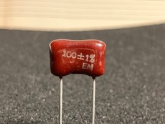 100pF 1% Silver MICA precision capacitors -10 pc package-
