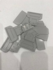 Phoenix Contact End cover – D-UKK 3/5, LOT of 12