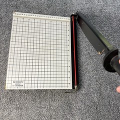 Boston 12″ Paper Trimmer #26912 Paper Guillotine Cutter Photography Made USA 90s