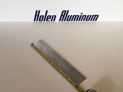 1/8″ X 2″ X 12″ Long Aluminum Flat Bar Stock 6061-T6