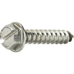 #12 x 2-1/2″ Hex Head Sheet Metal Screws Self Tapping Stainless Steel Qty 500