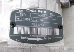 Lucas Delphi Fuel Injection Pump 8921A227W from John Deere for a 6500 Tractor