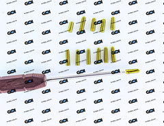 Titanium Interference ACL Screws 7mm Diameter 20-25mm Length 20 Pcs W/ Drive