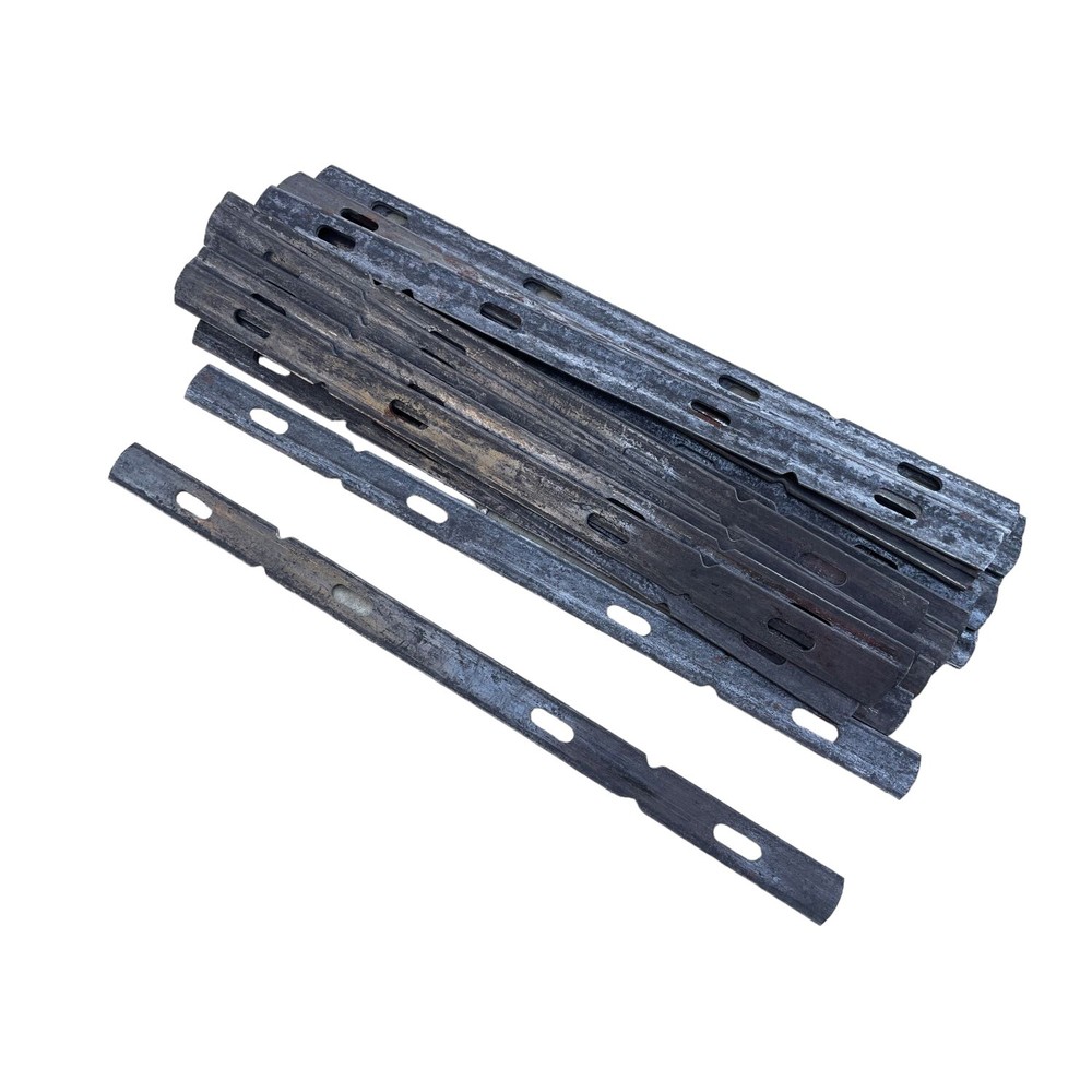 Sandbaggy X Flat Ties For Concrete Forms (0.82″ x 14.4″) – 11 Ga Steel – 8″ Wall