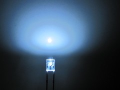 500pcs, 2x3x4mm Red Yellow Blue Green White LED Water Clear Rectangle Leds New