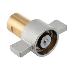 1 inch Wet-Line Wing Nut Hydraulic Quick Coupler / Coupling Set Brass NPT Screw