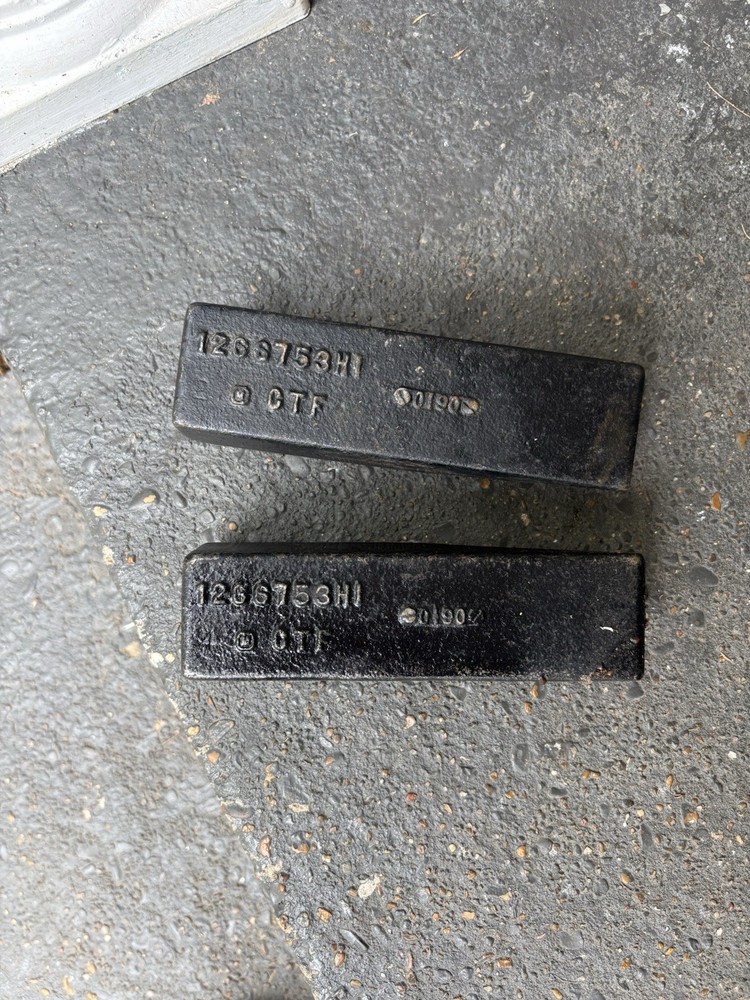 2 Scarifier Tips, Fits Some Gallion, Komatsu Motor Graders, 31281C, 1266753H1