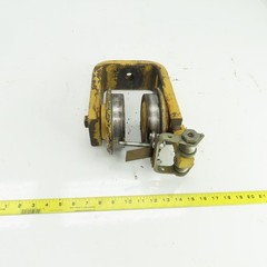Unmarked Manual Push-Pull Hoist Trolley For 3-1/2″ Beam