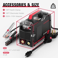 110/220V ARC Welder 205A IGBT DC Inverter MMA ARC Welding Machine
