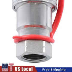 1/2″ Npt Hydraulic Quick Connect Tractor Couplers Ball Pioneer Style 2 Sets