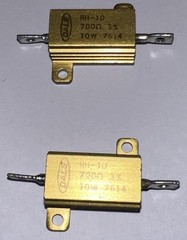 Dale RH-10 Wirewound Power Resistor 700 Ohms 10 Watts 3% tolerance New Lot 2
