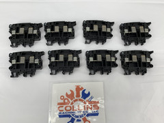 8-Entrelec ML 10/13.SF Fuse Holder Terminal Block 25A 600V w/Bussmann MDA5A Fuse