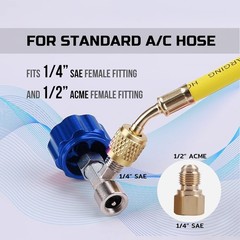 Automotive R1234Yf Can Tap, R 1234Yf Self Sealing Can Tap and Puncture AC Freon