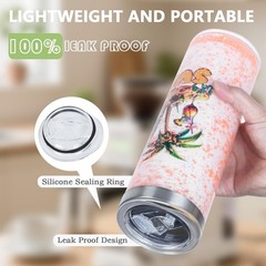 20 Oz 8 Pack Double Wall Pre Drilled Sublimation Storyboard Snow Globe Tumble…