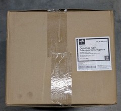 Medline MLAB15022 15mL Sterile Centrifuge Tubes 500/Case In Rack Caps Ex 02/24
