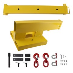 31-79in Forklift Mounted Crane Boom Extension Heavy Duty Steel Construction