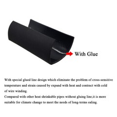 2:1 Heat Shrink Tubing Tube 1/2″ Green Glue Waterproof Dual Wall Wires Wrap