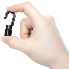 PARACORD PLANET Shock Cord Open End Hooks -Heavy Duty Bungee/Shock Cord End Hook