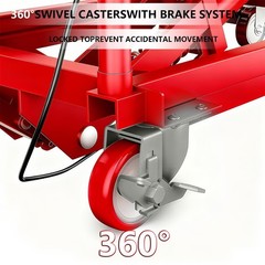 330/500/1100lbs Hydraulic Lift Table Cart 32″ Height Single Scissor Lift Table