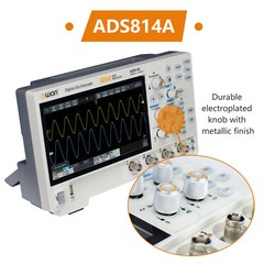 Owon ADS814A 12bits Digital Oscilloscope 100MHz 4CH 1.25GSa/s FFT analysis