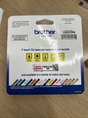 Brother Genuine P-touch TZE2312PK 1/2″ (0.47″) Standard Laminated P-Touch T…