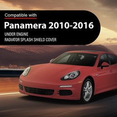 Under Engine Radiator Splash Shield Cover, Black