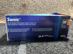 (QTY 600) Aurelia Sonic Nitrile Exam Glove 93777 Medium