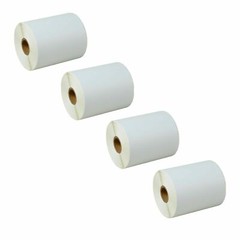 4 Rolls 250 Labels 4X6 Shipping Direct Thermal for Zebra LP 2844 Eltron ZP450