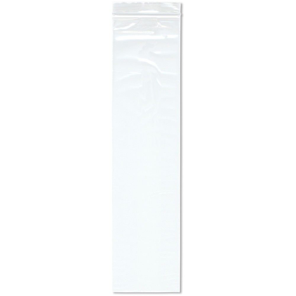 Plymor 4″ x 16″, 2 Mil Zipper Reclosable Plastic Bags