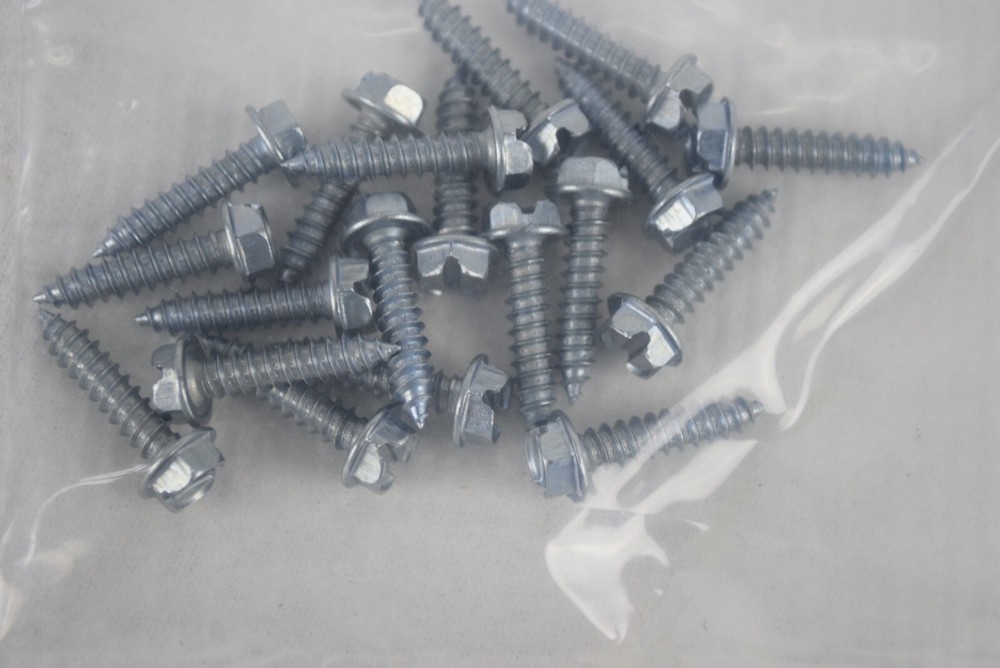 #8 x 3/8″ Hex Head Sheet Metal Screws Self Tapping Stainless Steel Qty 108