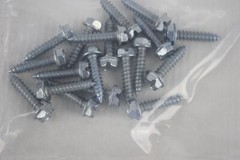 #8 x 3/8″ Hex Head Sheet Metal Screws Self Tapping Stainless Steel Qty 108