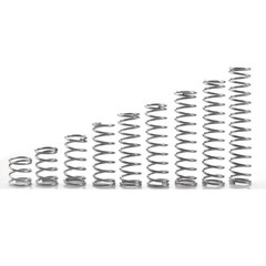 Wire Dia 0.6/0.7/0.8mm 304 Stainless Steel Compression Spring OD 5mm-50mm 10Pcs