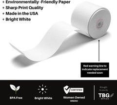 3 1/8” x 230′ Thermal Paper Rolls – BPA FREE – – Receipt paper rolls – Point…