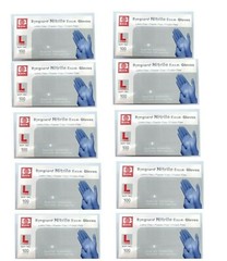 Synguard Nitrile Exam Gloves Powder-Free Blue large (10x 100/Bx)
