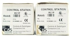 Shamrock Controls / RAAS, RC1P, Control Station Enclosure, Lot of 2
