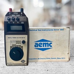 AEMC Corp. Digital Power Factor Meter Model 3900 Cat #139.100 **Read**
