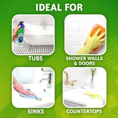 Scrubbing Bubbles Mega Bathroom and Shower Foamer 20 Ounce (Pack of 2), White