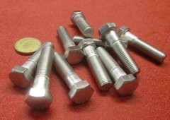 18-8 Stainless Steel Bolt, PT, 7/16-20 x 1 3/4″ Length, 10 pcs